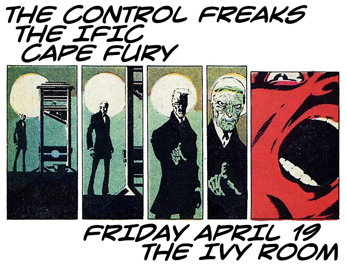 Show poster: Cape Fury at The Ivy Room